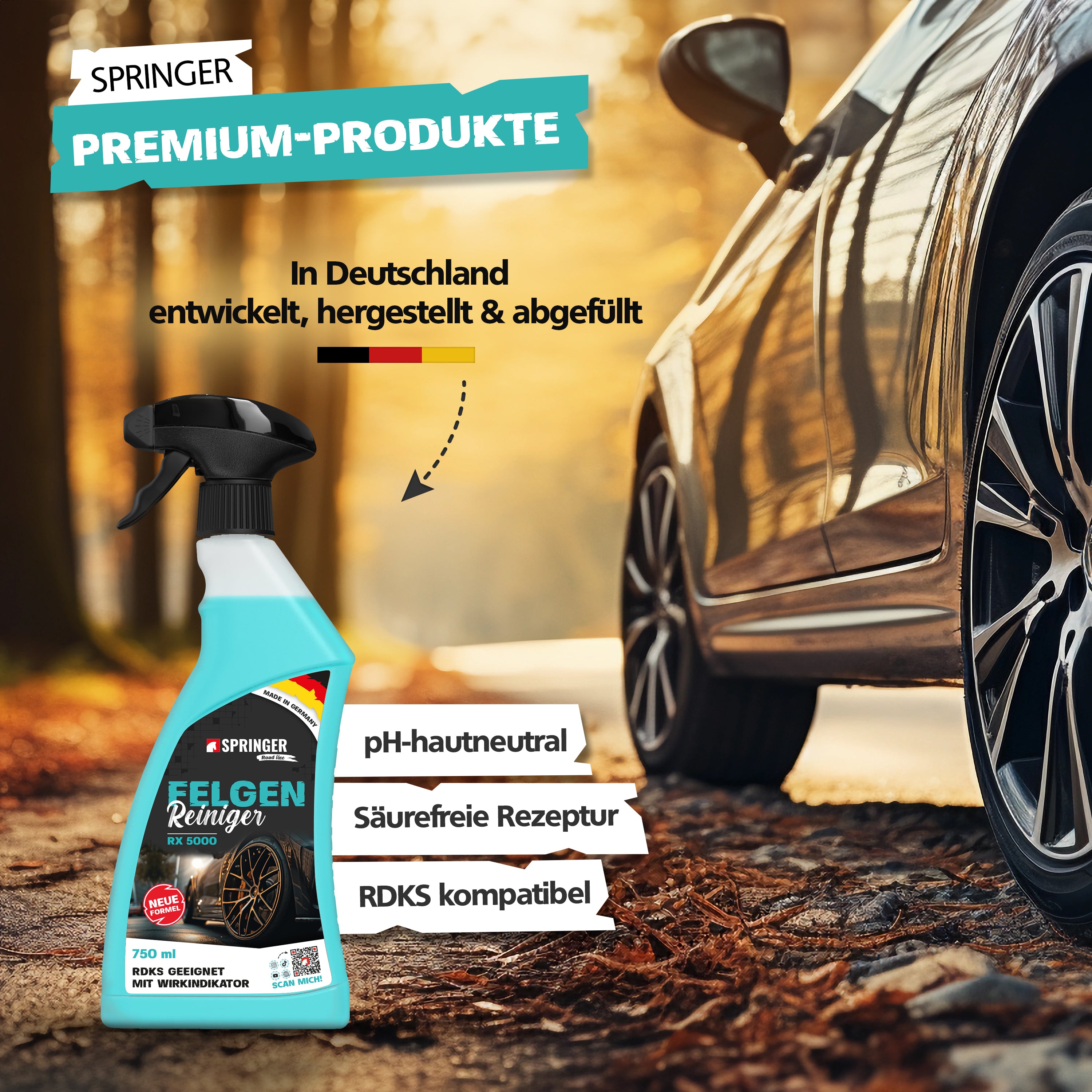 SPRINGER - RX5000 - Felgenreiniger - Made in Germany