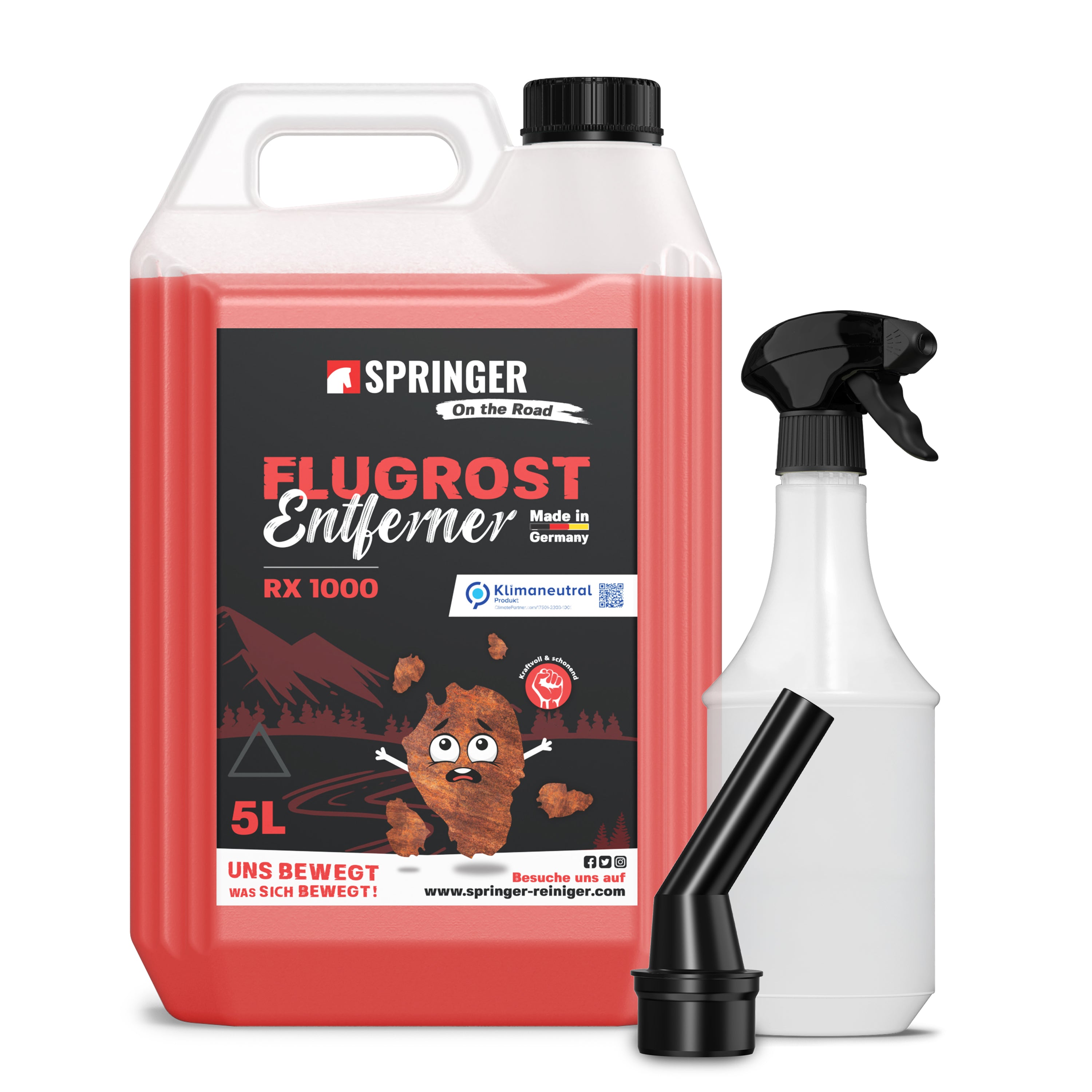 SPRINGER - RX1000 - Flugrostentferner - Made in Germany