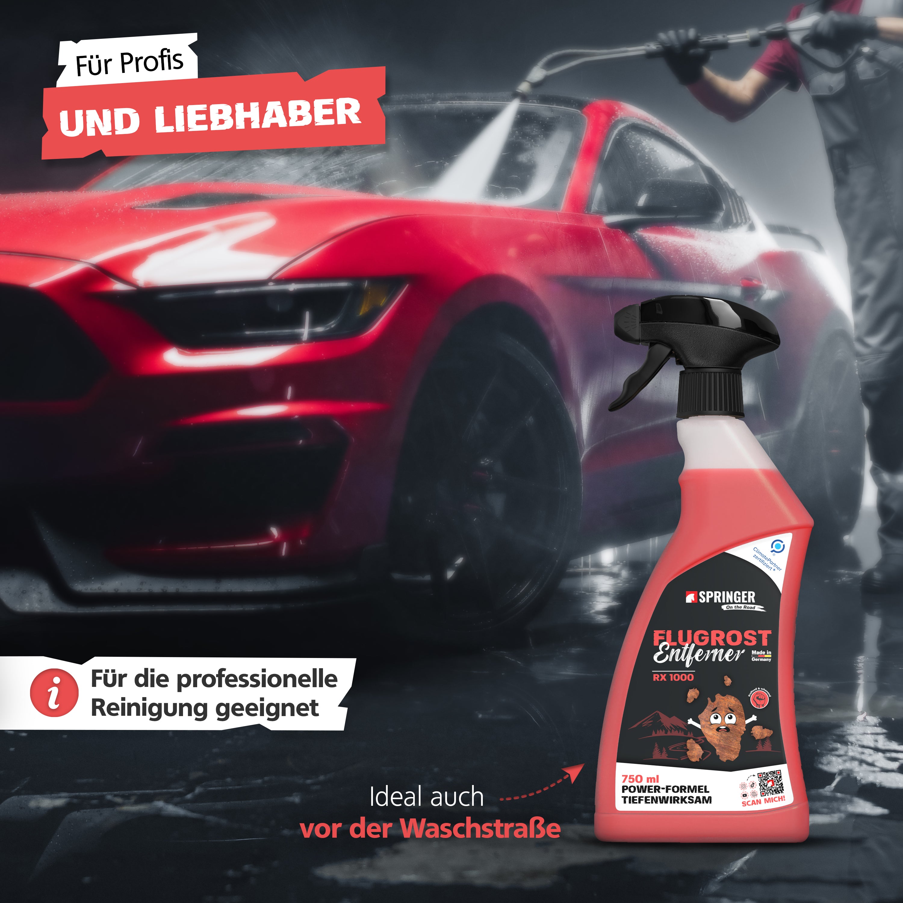 SPRINGER - RX1000 - Flugrostentferner - Made in Germany