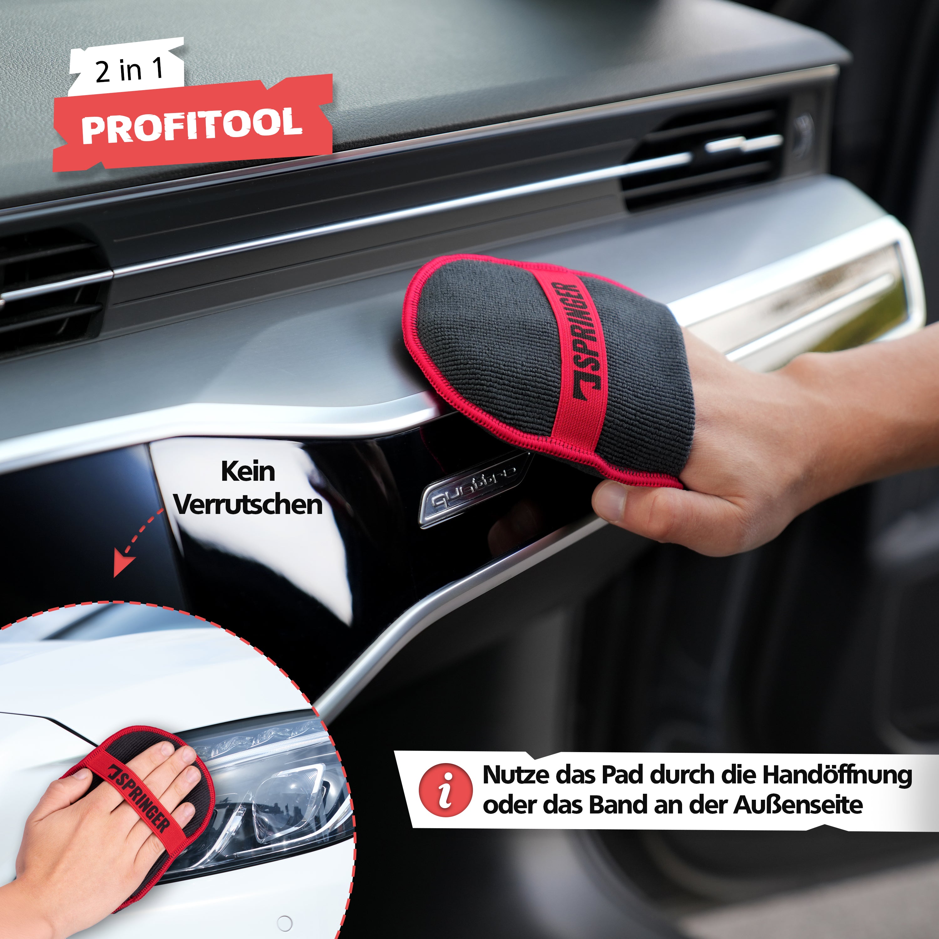 SPRINGER - ZX1100 - Applikator Pads - Assembled in Germany