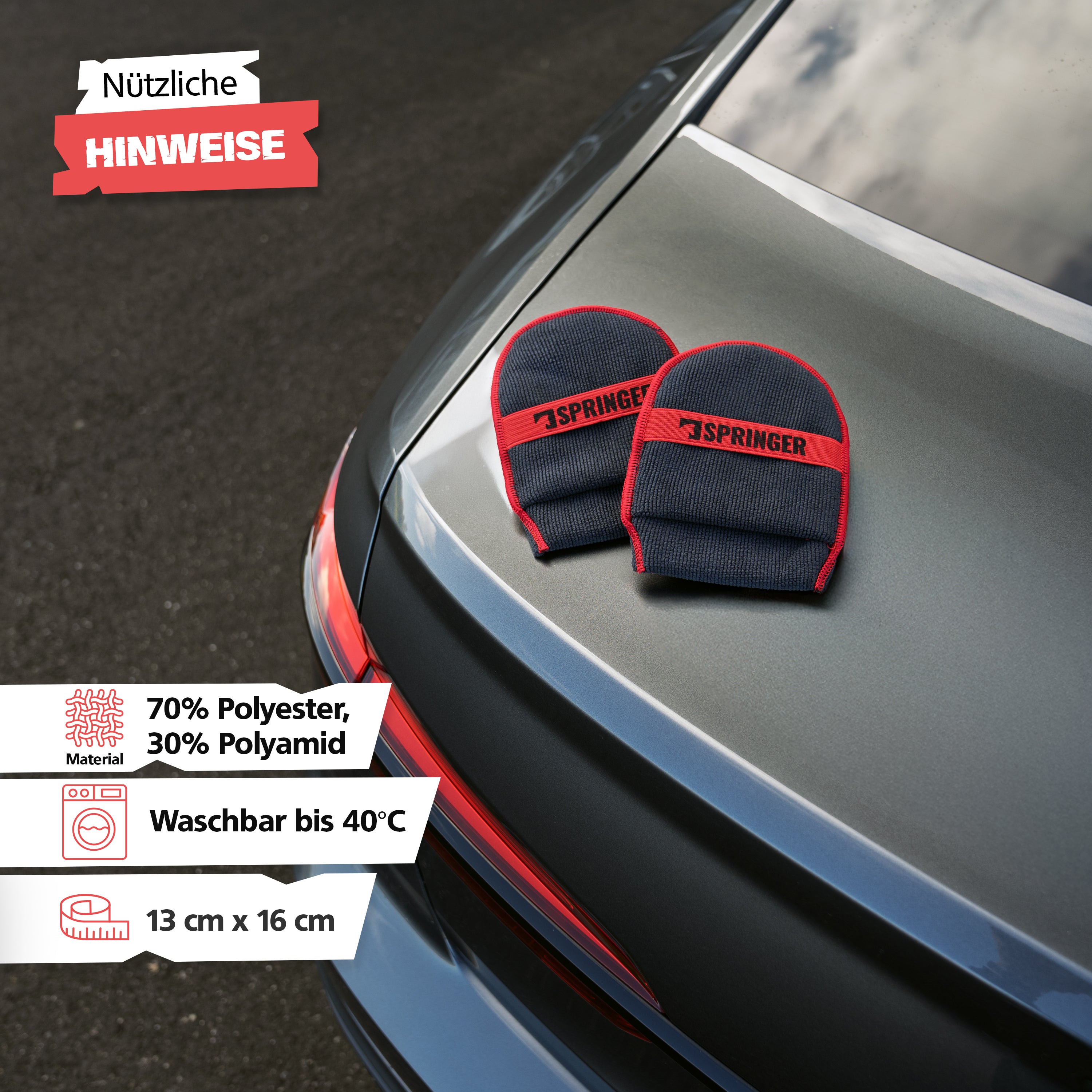 SPRINGER - ZX1100 - Applikator Pads - Assembled in Germany