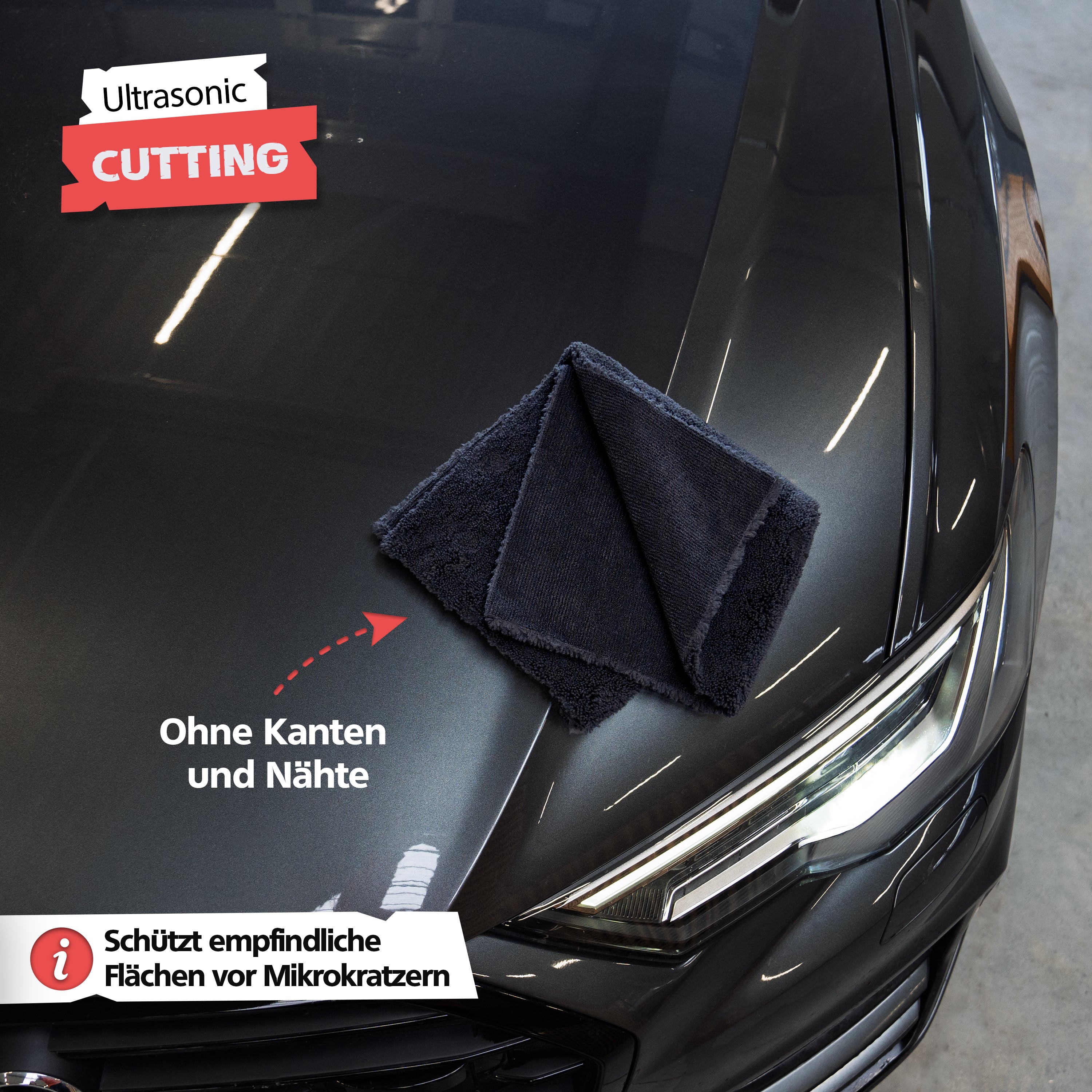 SPRINGER - ZX1500 - Mikrofasertuch Duo 40 x 40 cm - Assembled in Germany