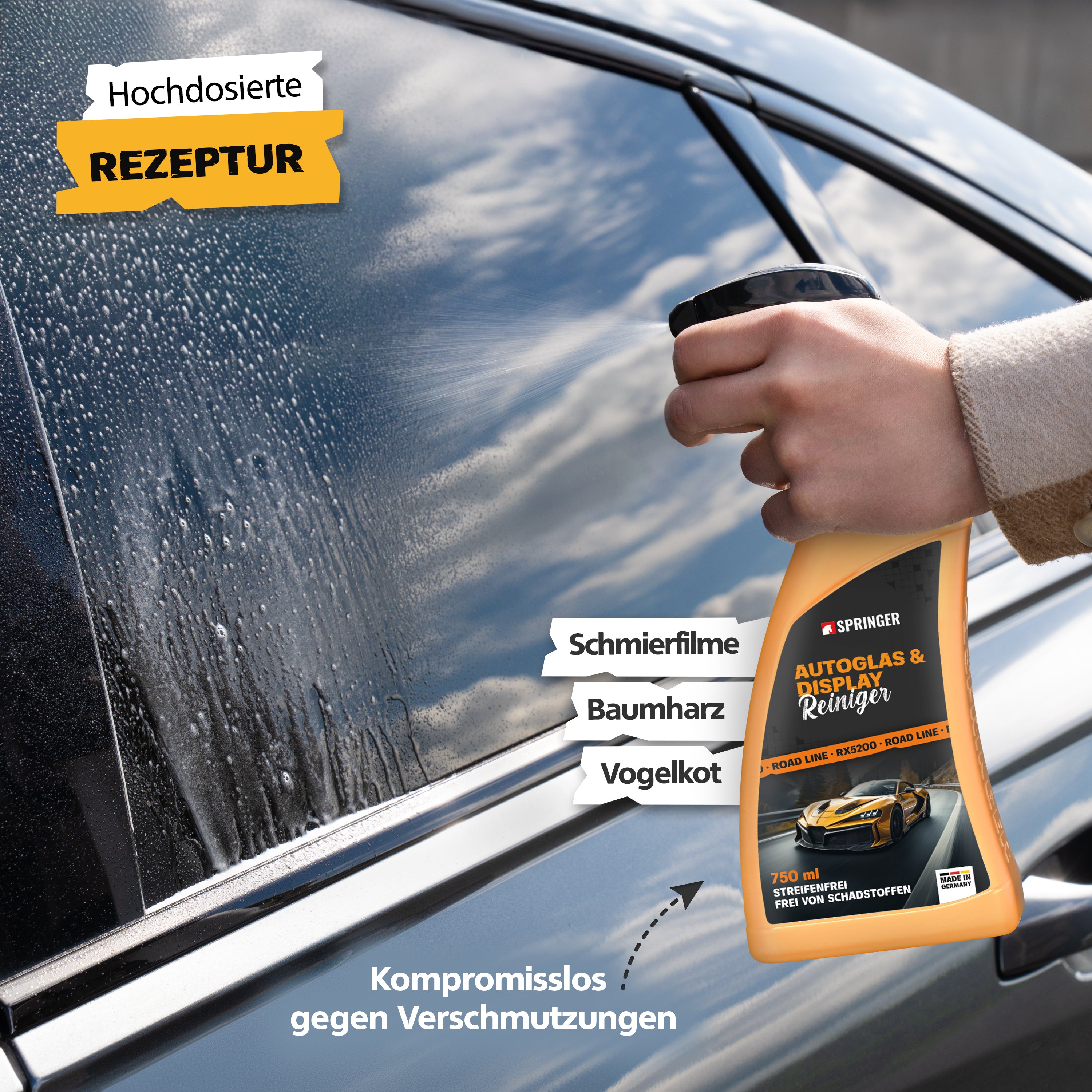 SPRINGER - RX5200 - Autoglas & Display Reiniger - Made in Germany