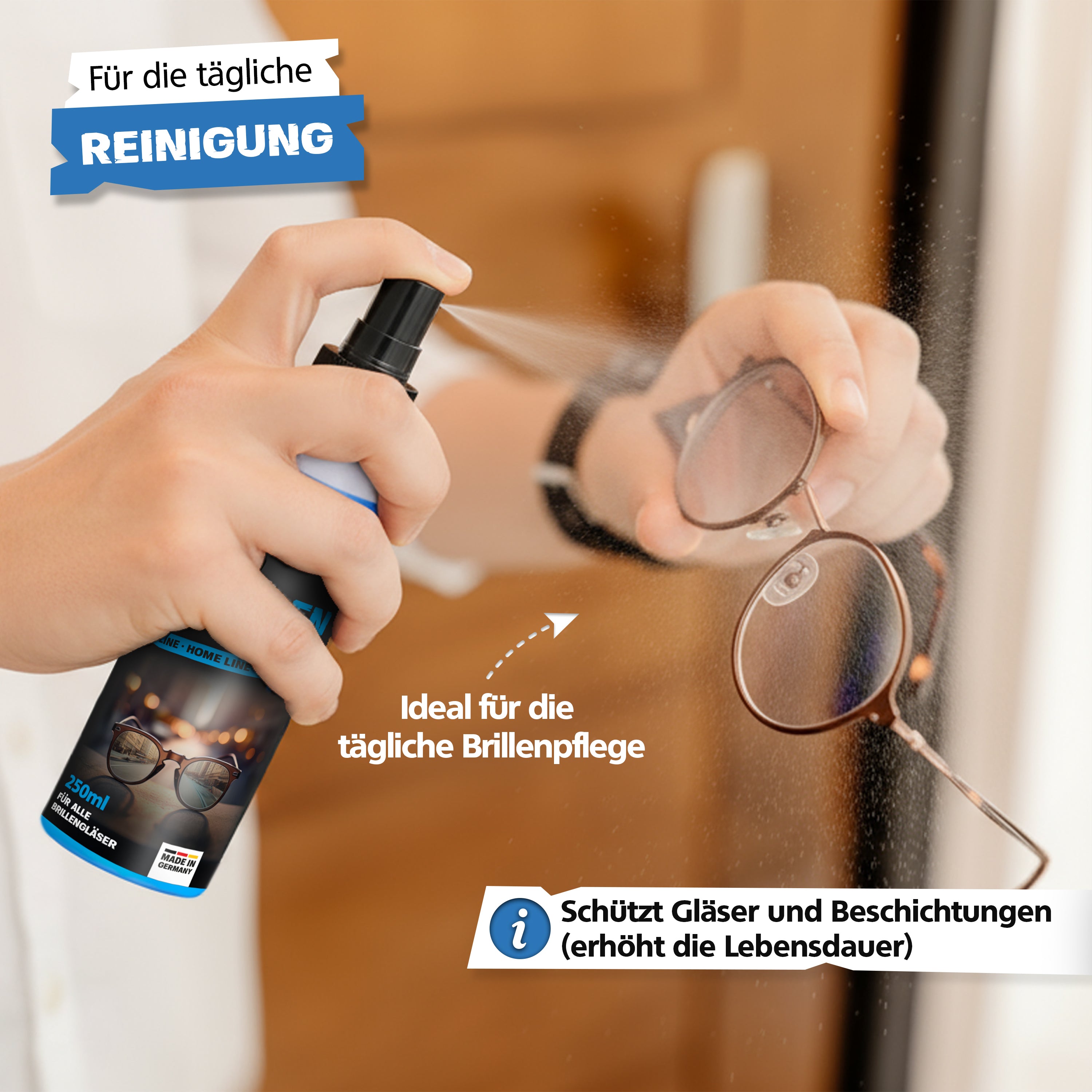 SPRINGER - CX2200 - Brillenreiniger - Made in Germany