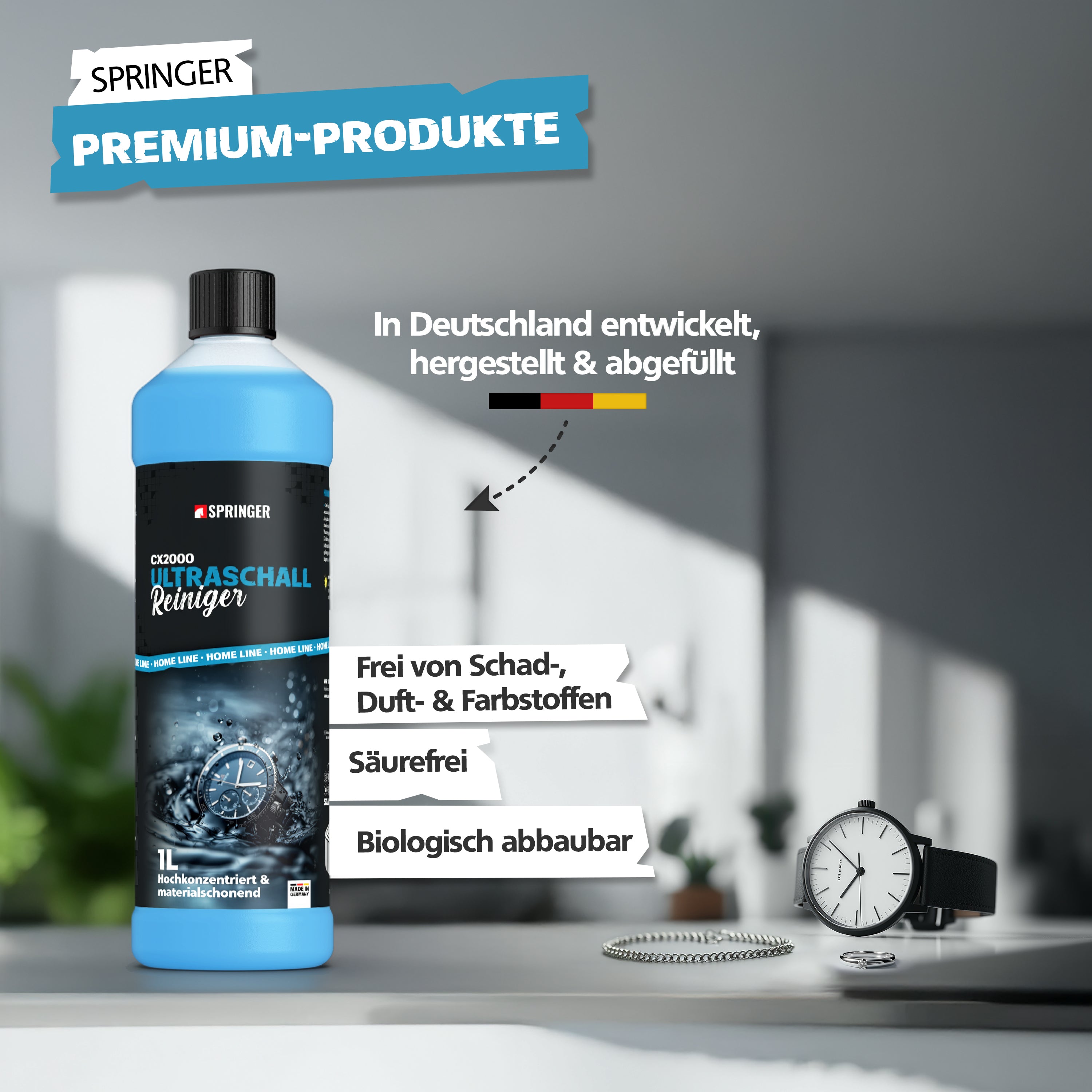 SPRINGER - CX2000 - Ultraschallreiniger - Made in Germany