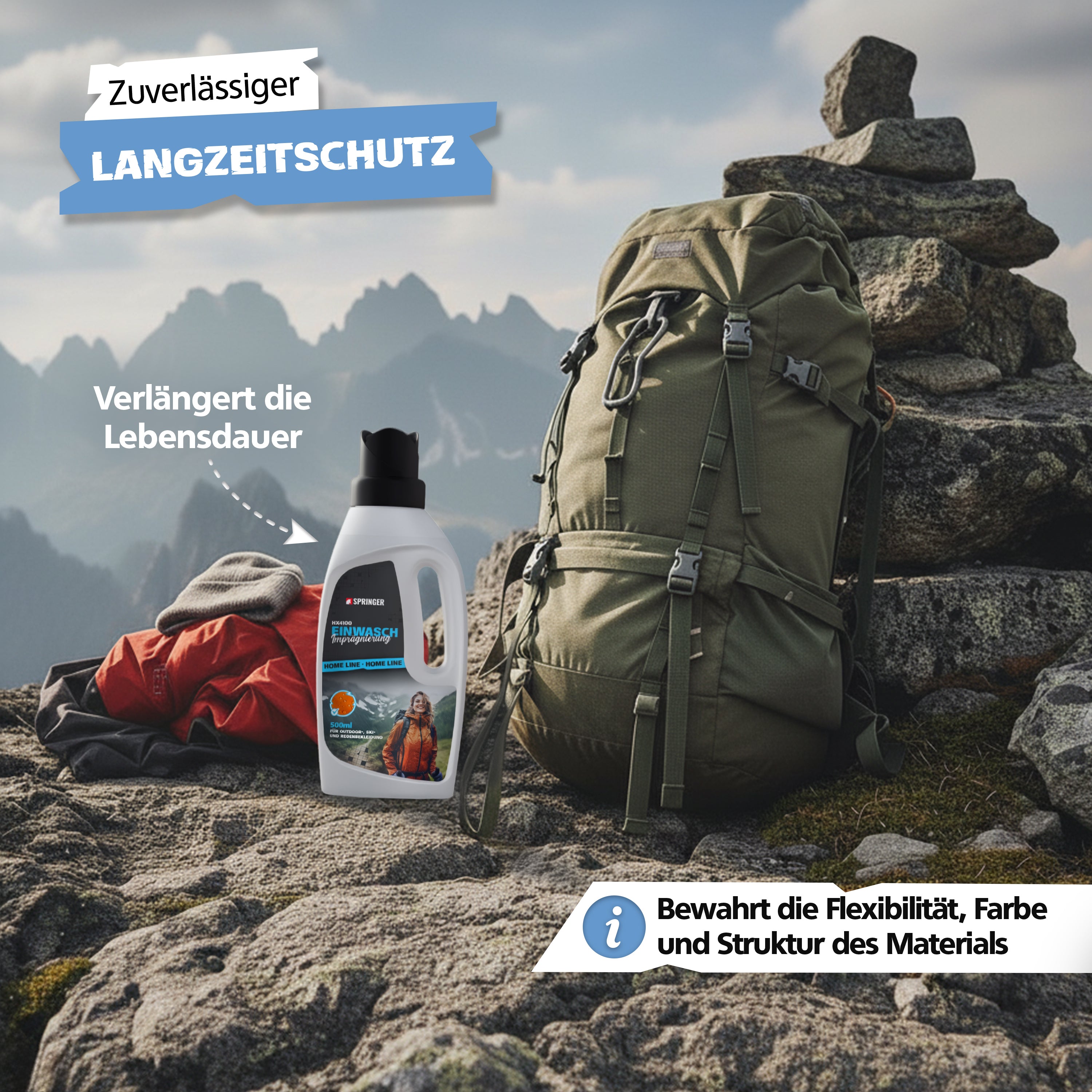 SPRINGER - HX4100 - Einwaschimprägnierung - Made in Germany