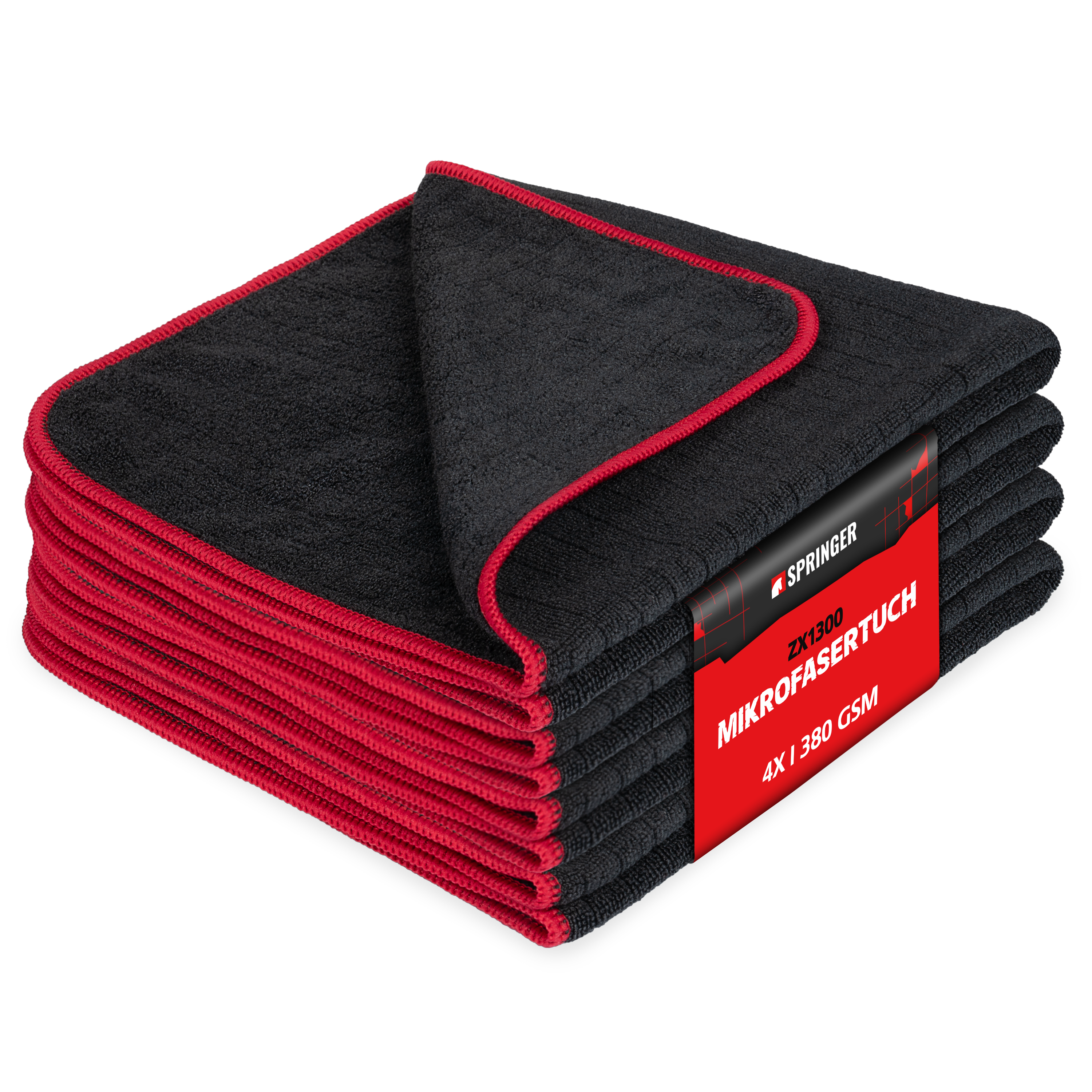 SPRINGER - ZX1300 - Auto Mikrofasertuch 40 x 40 cm - Assembled in Germany