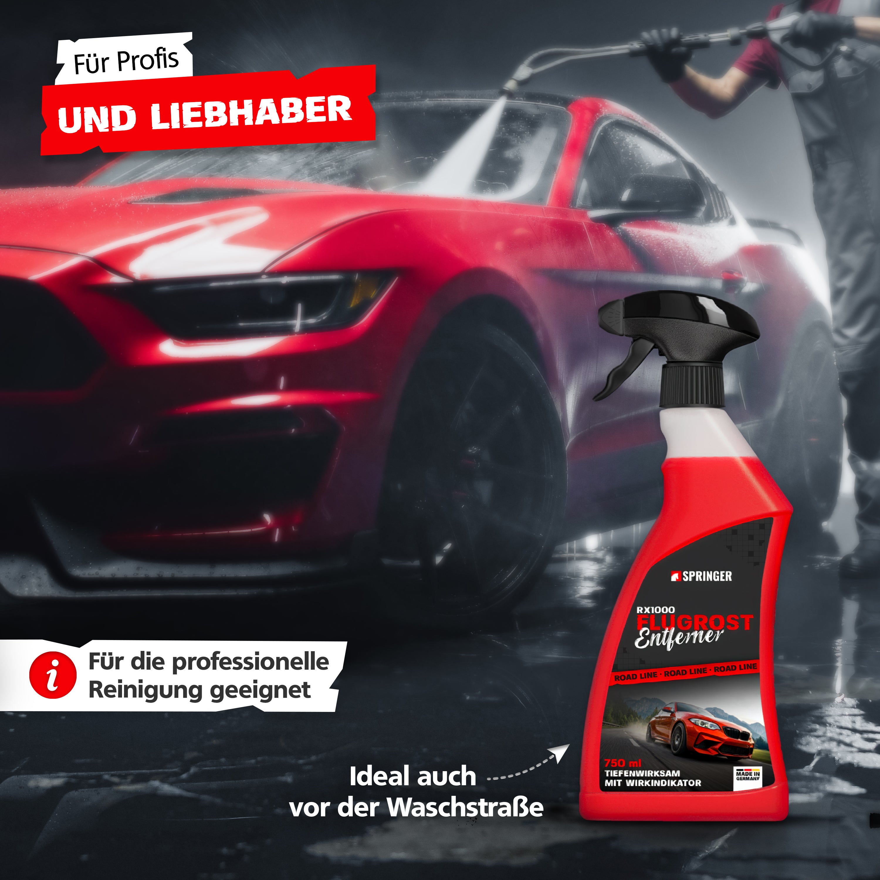 SPRINGER - RX1000 - Flugrostentferner - Made in Germany