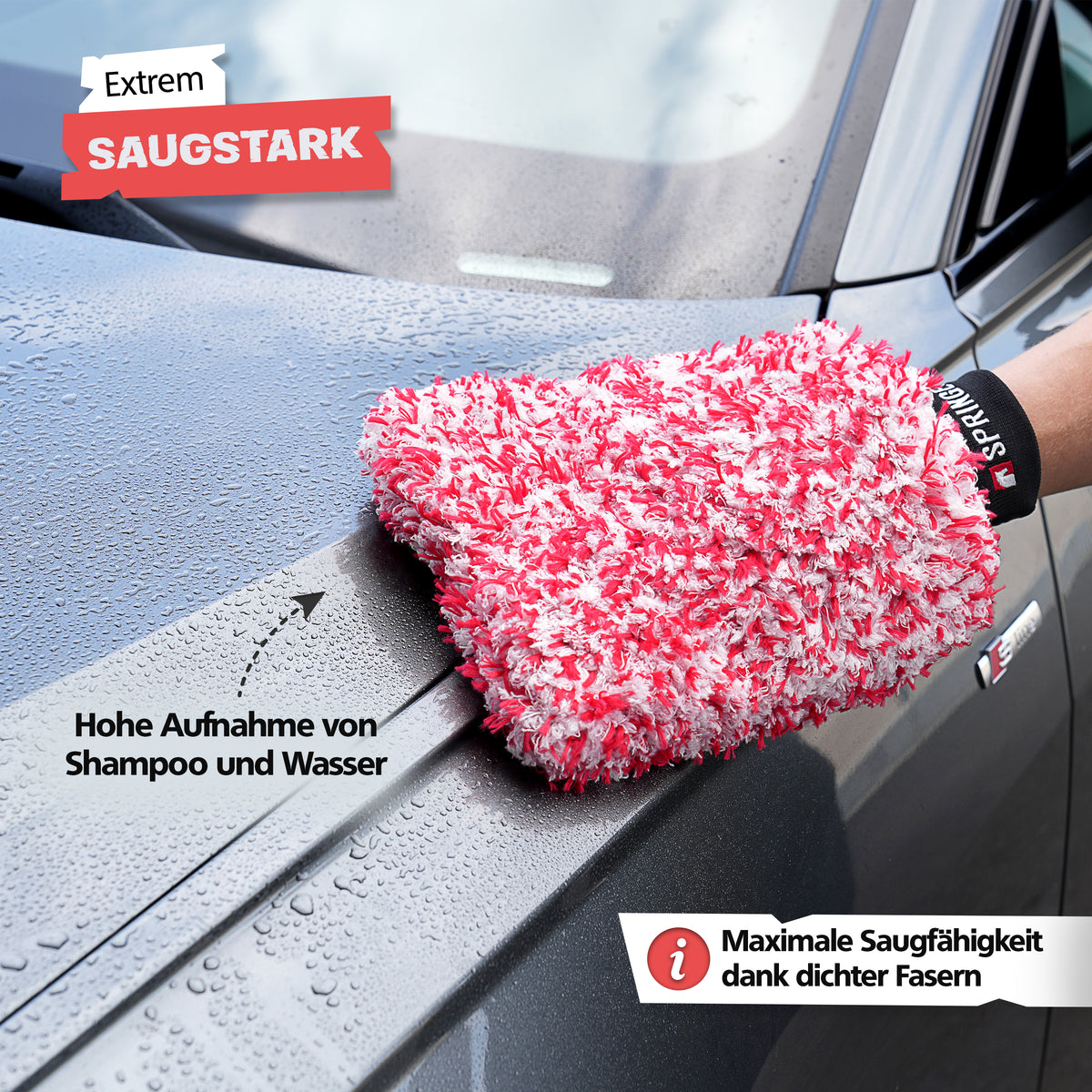 SPRINGER - ZX1000 - Car Wash Mitt - Assembled in Germany