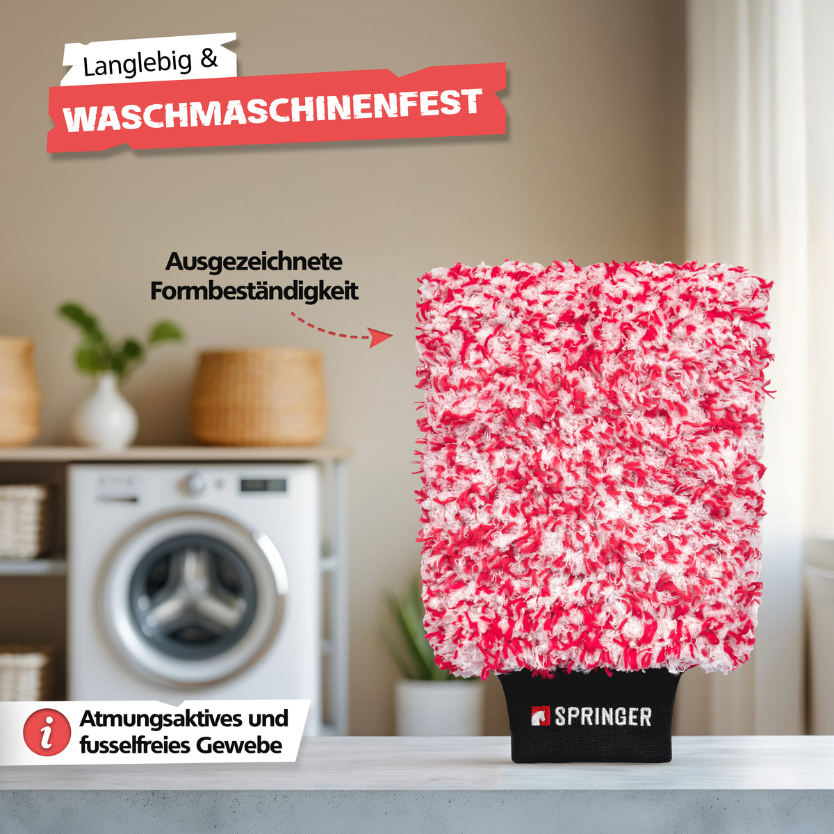 SPRINGER - ZX1000 - Car Wash Mitt - Assembled in Germany