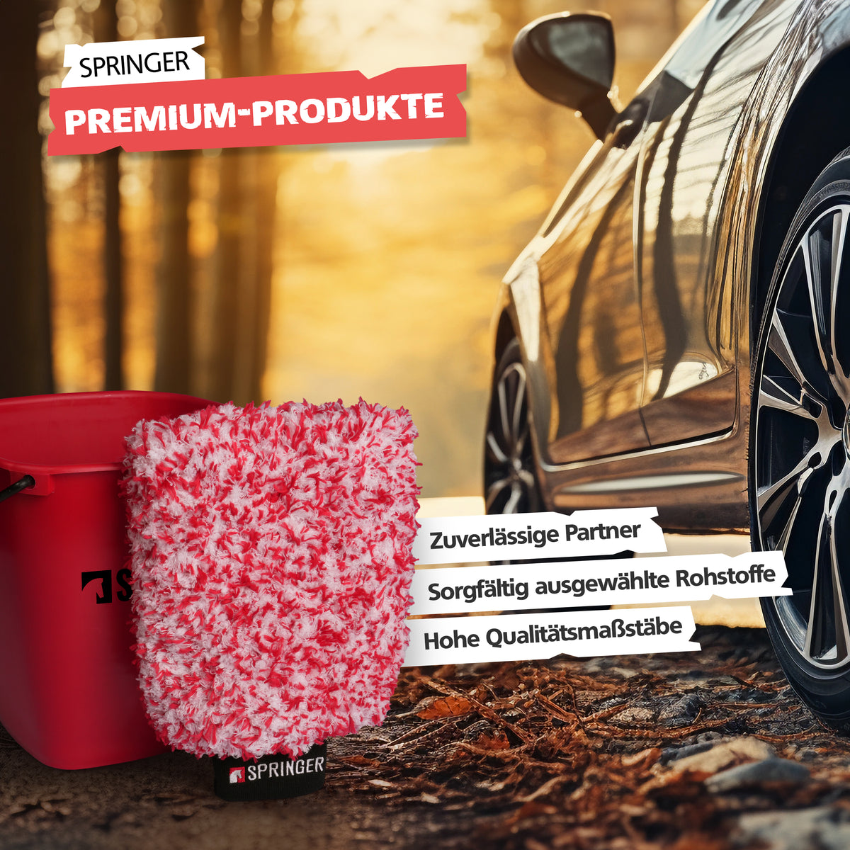 SPRINGER - ZX1000 - Car Wash Mitt - Assembled in Germany