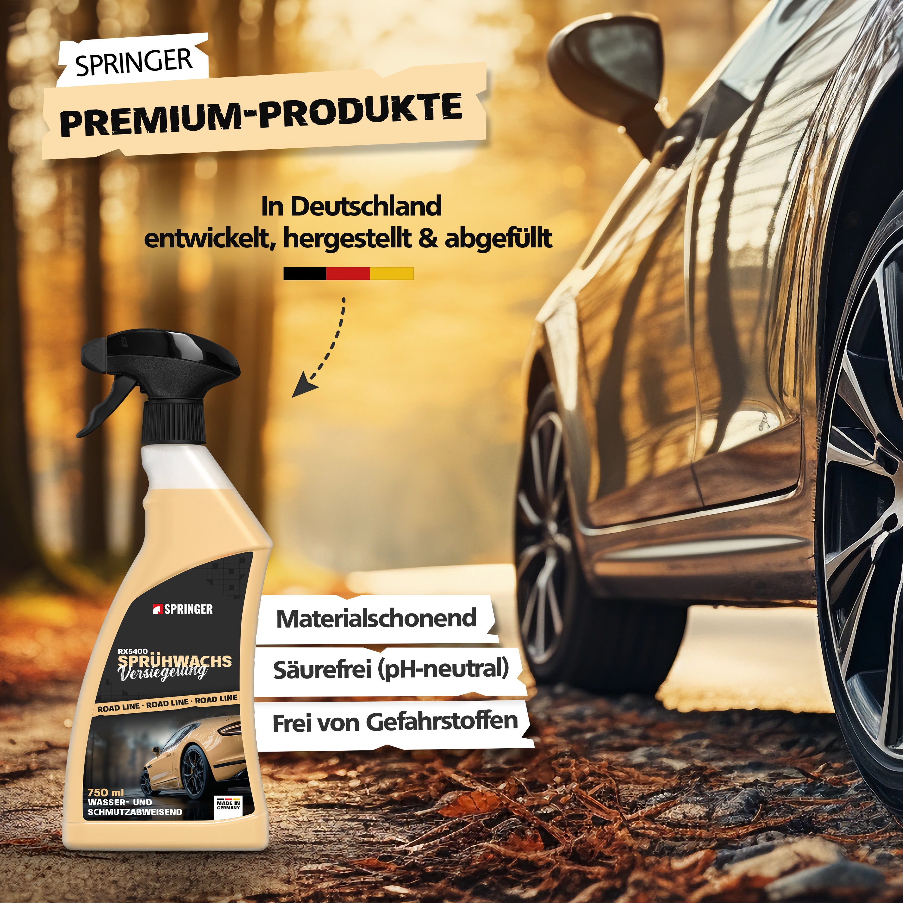 SPRINGER - RX5400 - Sprühwachs - Made in Germany