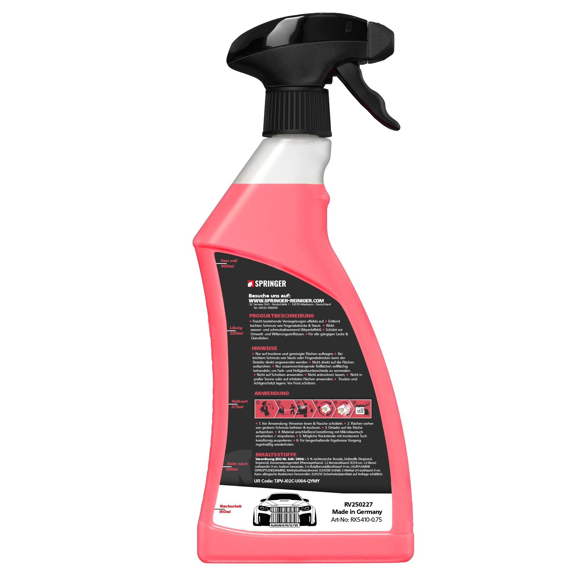 SPRINGER - RX5410 - Lack Detailer - Made in Germany